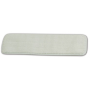 HYGEN™ 18 IN Microfiber Dust Pad, White